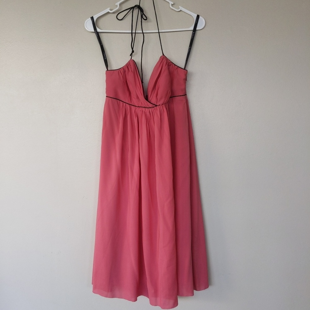 Nicole Miller Pink silk dress